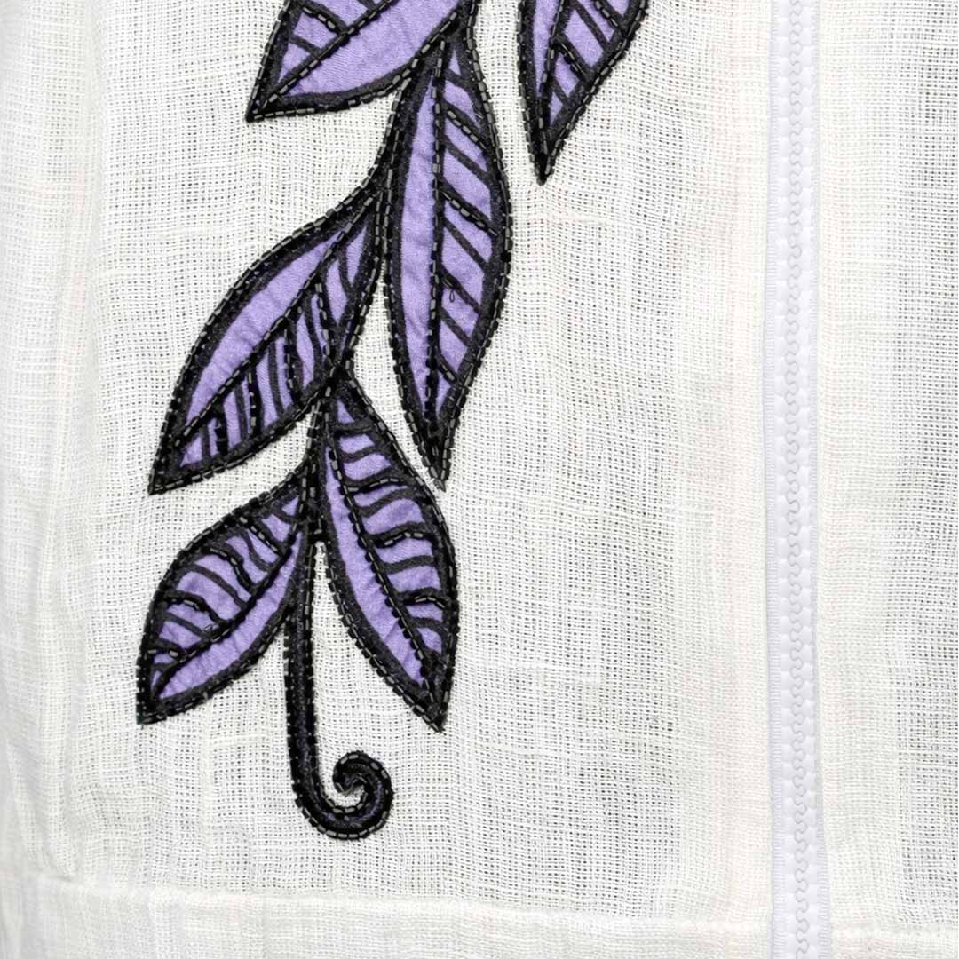 Doodle - Drop Shoulder Zip Top