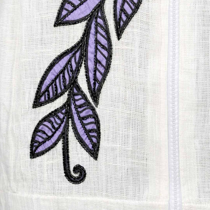 Doodle - Drop Shoulder Zip Top