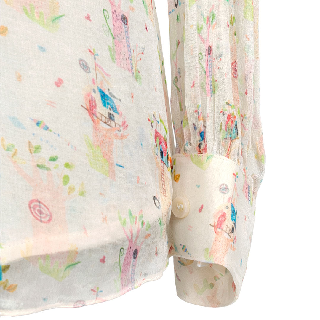 Picnic - Ruffle Front Shirt