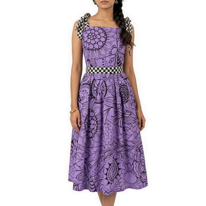 Doodle - Pleated Dress