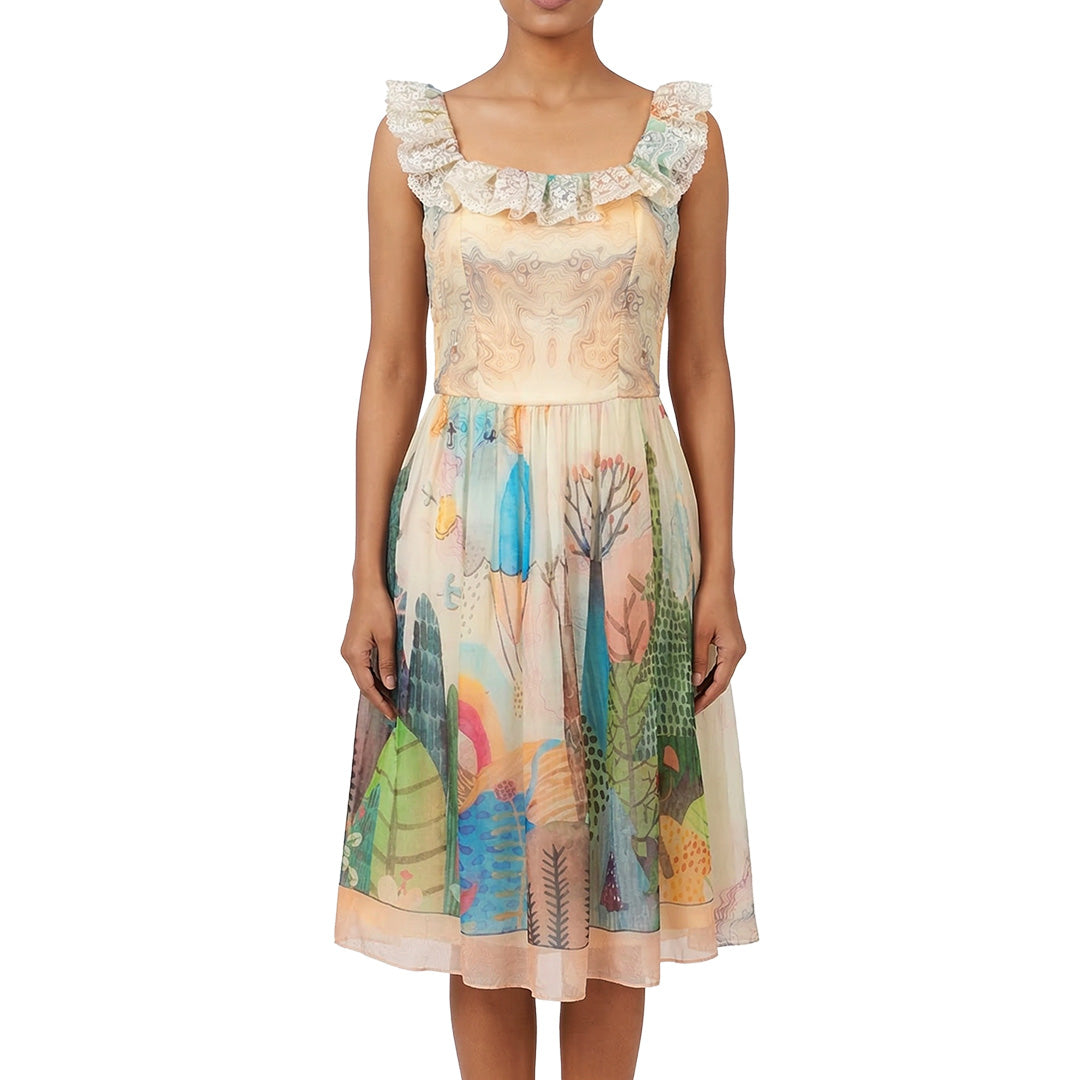 Picnic - Ruffle Strap Dress