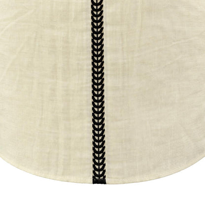 LIB Basics - Embroidered Linen Shirt