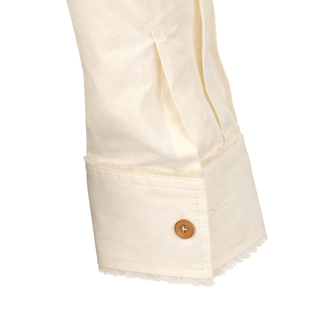 LIB Basics - Ruffle Front Shirt