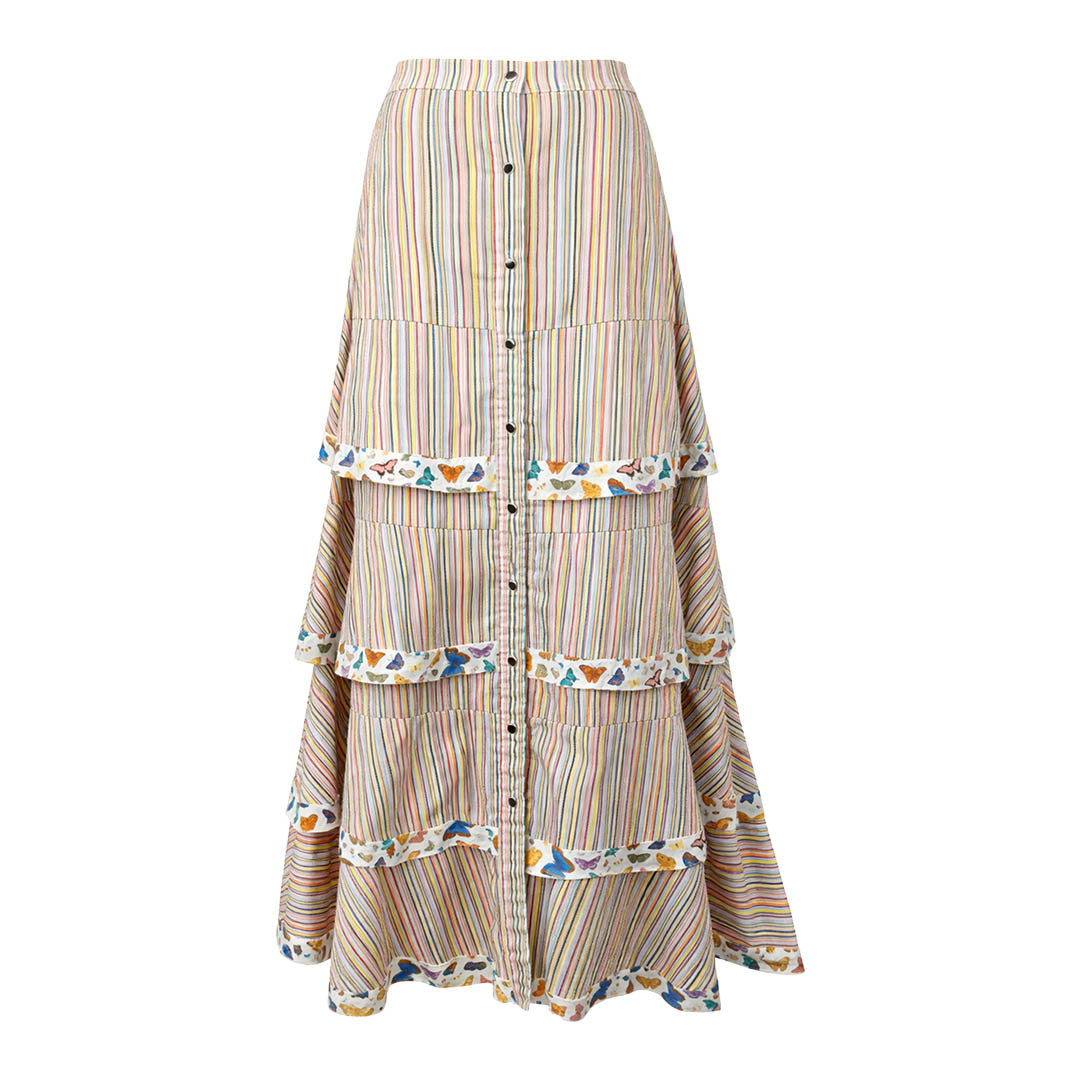Butterfly & Birds - Skirt & Top Set