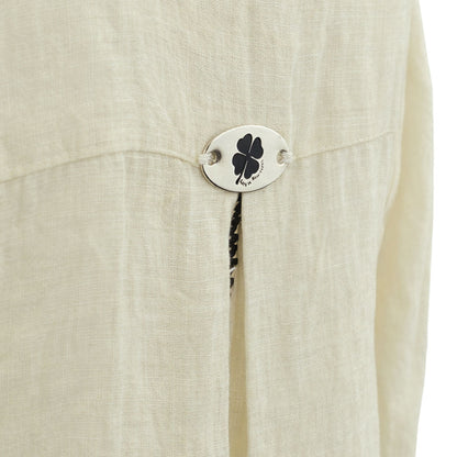 LIB Basics - Embroidered Linen Shirt