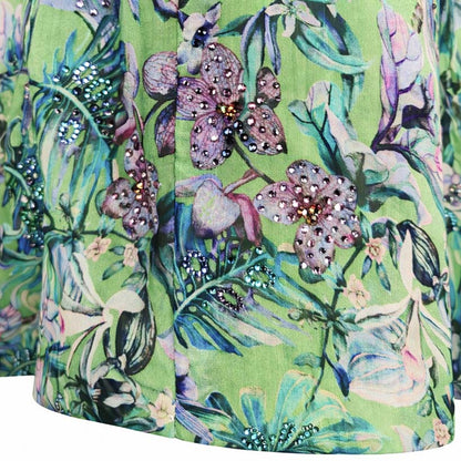 Floral  - Tropical Garden Embellished Co-ord Set