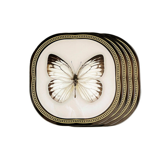 Coasters - Butterflies & Birds Queen (Set of 4)