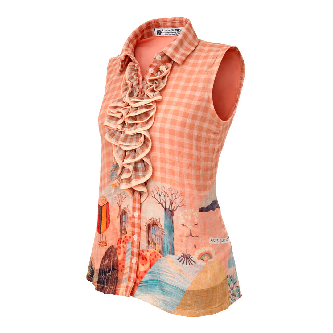 Picnic - Skirt & Ruffle Top Set