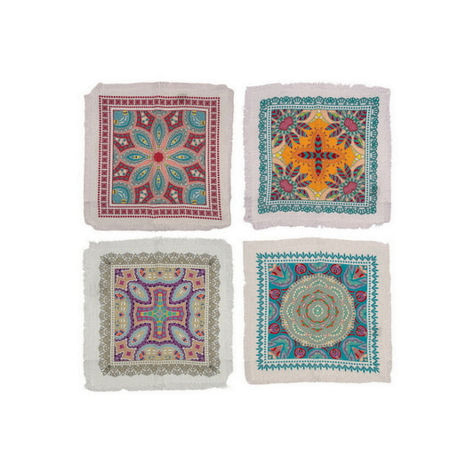 Napkin Sets - Mandala Sarabi Dinner Frost (Set of 4)