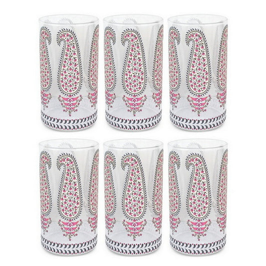 Glasses - Paisely Rea (Set of 6)