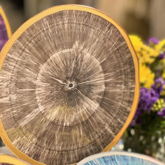 Platters - Psychedelic Colour Slices Brown