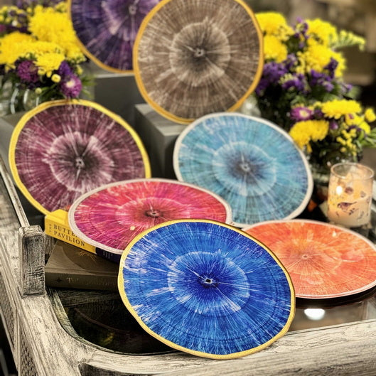 Platters - Psychedelic Colour Slices Blue
