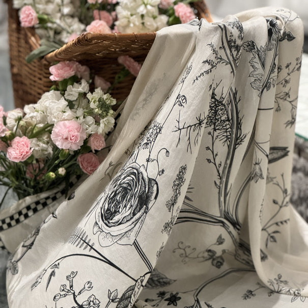 Silk Habutai - Tree of Life