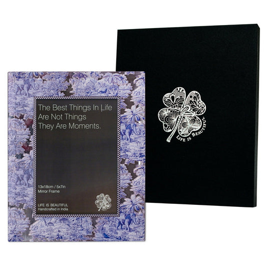 Photo Frame - Blue Elephant Bellie Rectangle