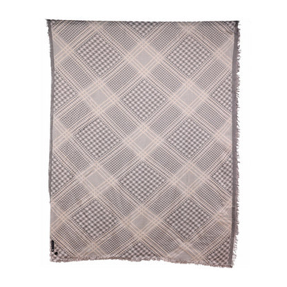 Twill Pashmina Shawl - Houndstooth