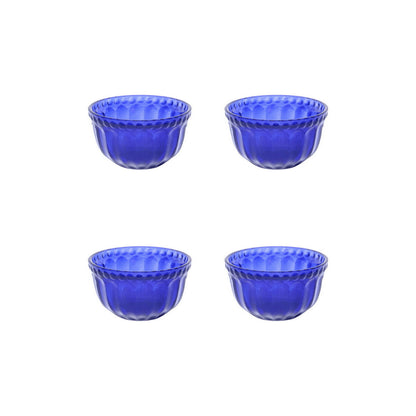 Mini Table Essentials - Dotted Mini Royal Blue (Set of 4)