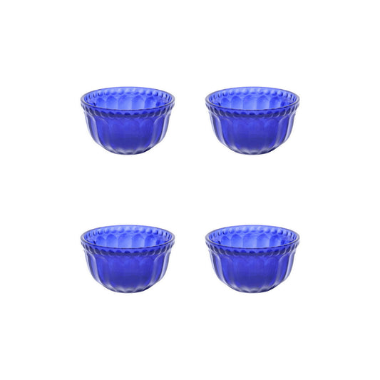 Mini Table Essentials - Dotted Mini Royal Blue (Set of 4)