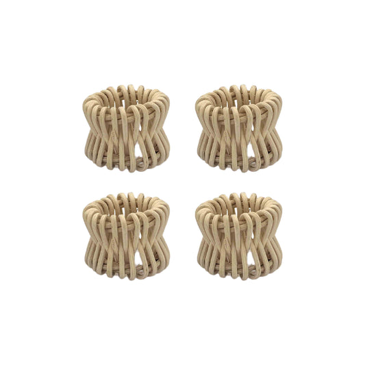 Napkin Ring Set - Picnic Cane (Set of 4)