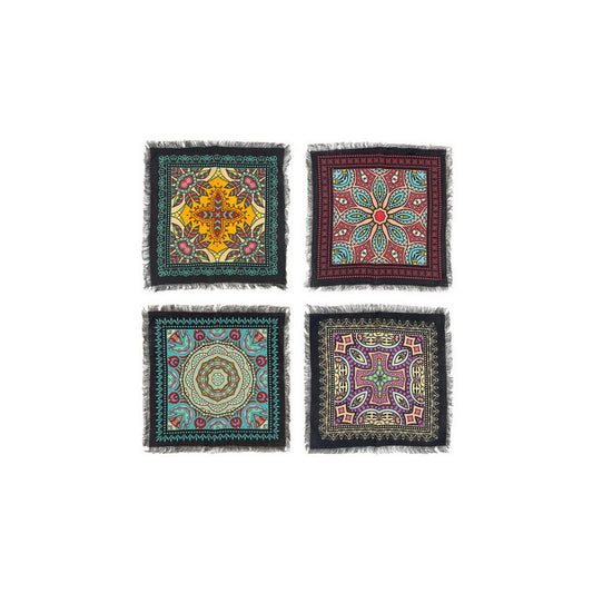 Napkin Sets - Mandala Zazu Cocktail Black (Set of 4)